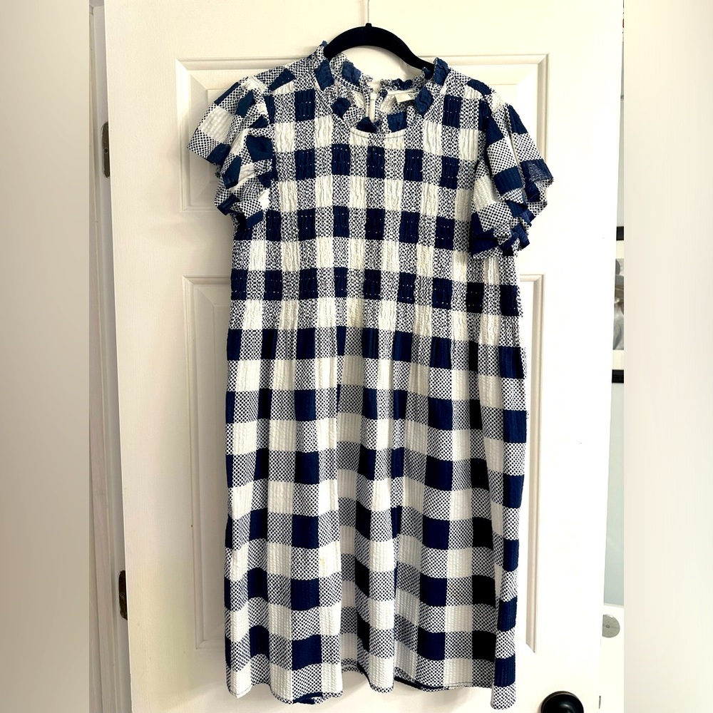 Sea NY short sleeve tunic dress